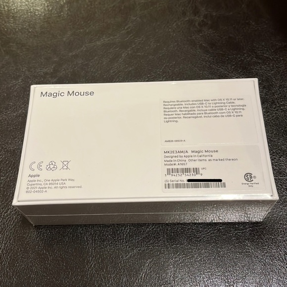 Apple Magic Mouse White Multi-Touch Surface - Picture 2 of 3